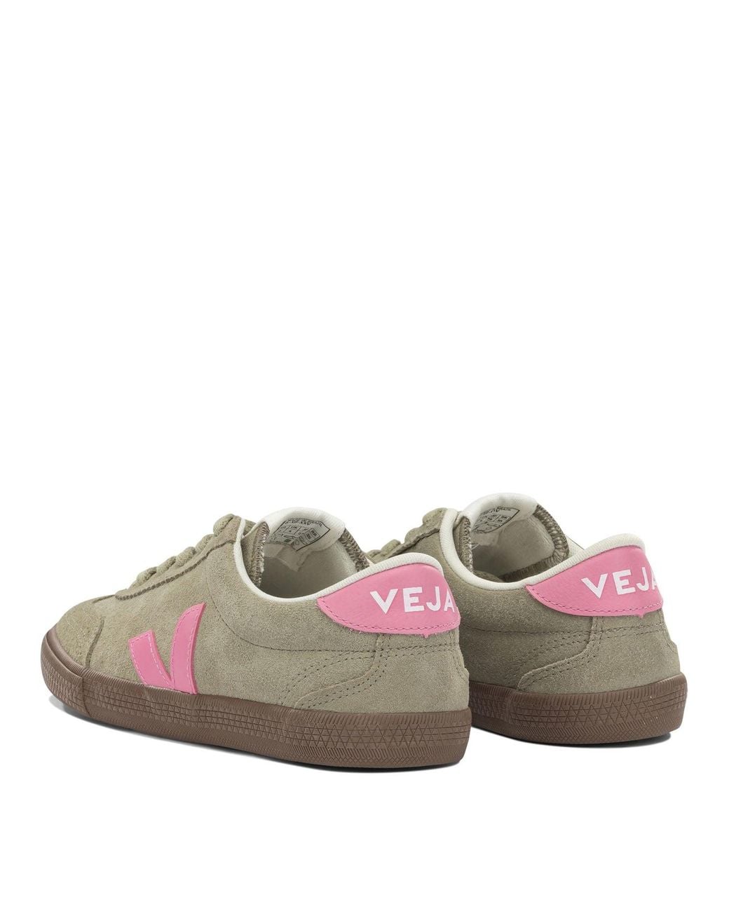 Veja Gray Volley Low-Top Sneakers