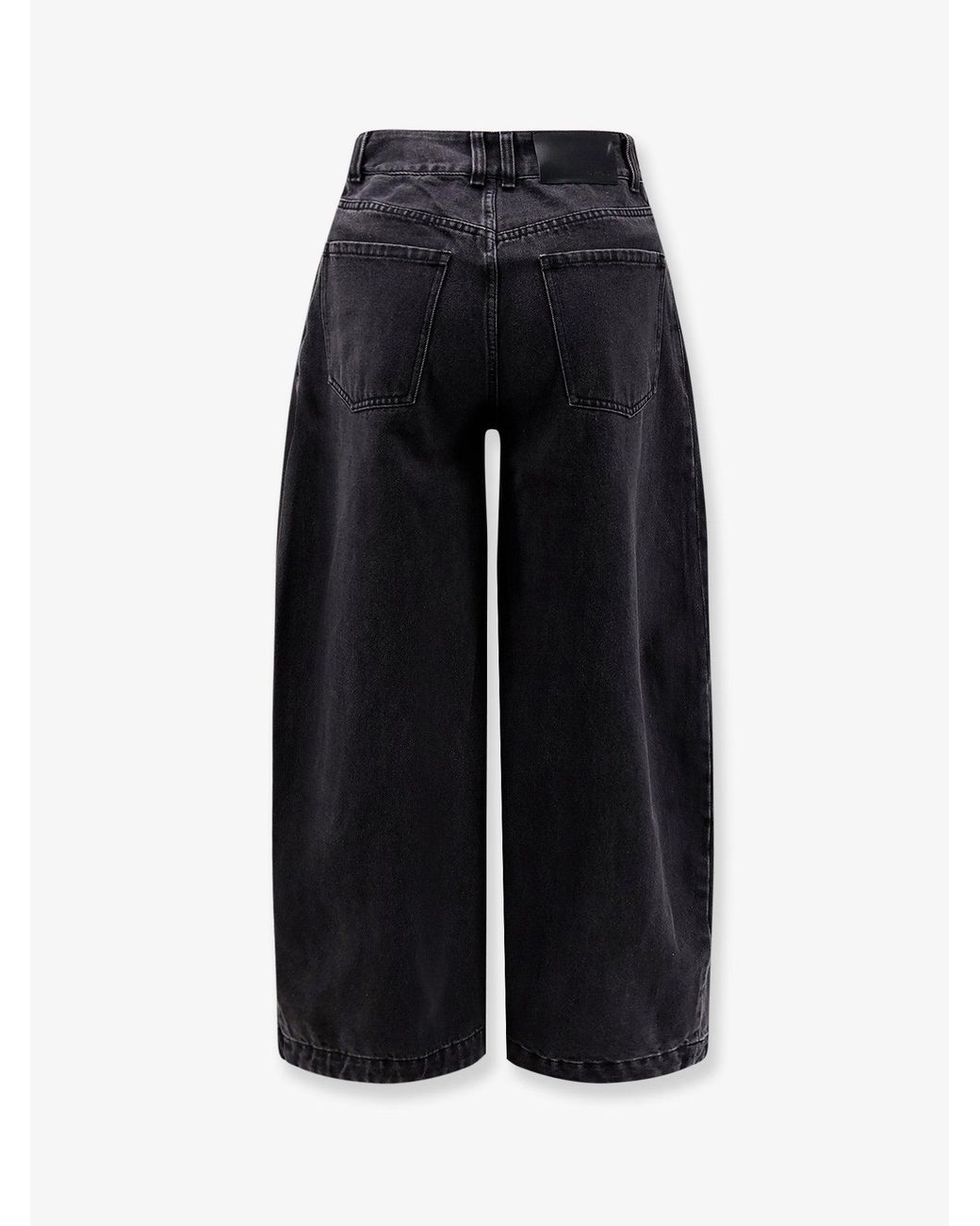 LAMRONS Black Jeans Balloon Fit Denim