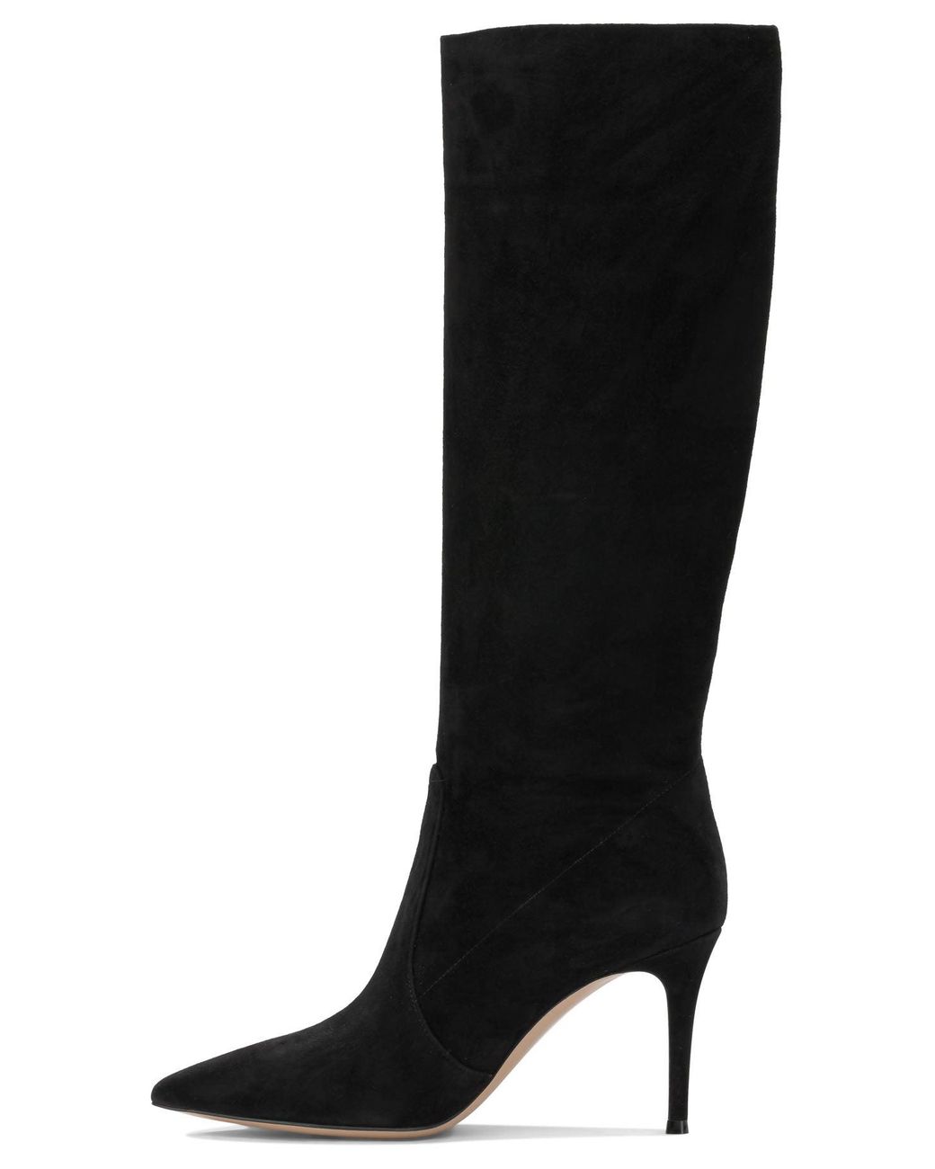 Gianvito Rossi Black "Hansen 85Mm" Knee-High Boots