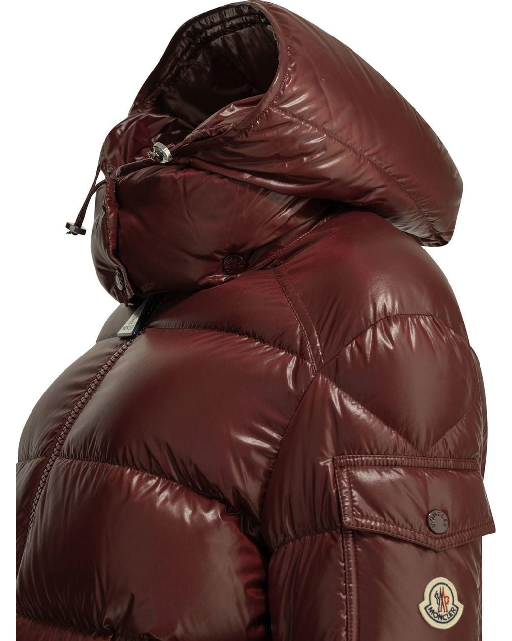 Moncler Brown "Maire" Short Down Jacket