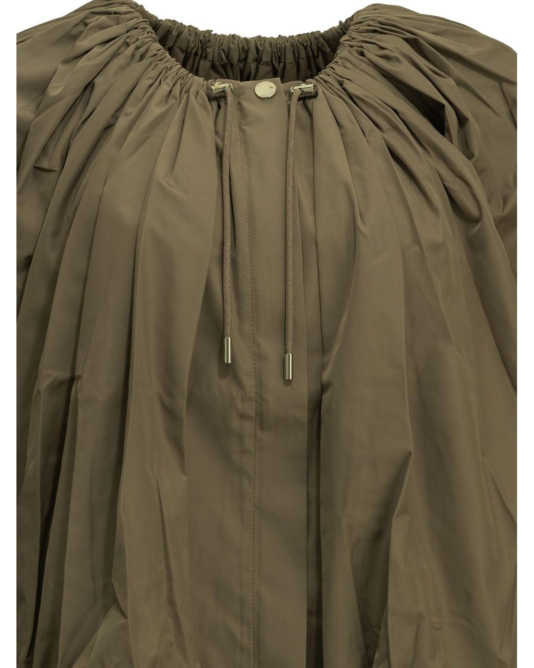Totême Green Parachute Lightweight Jacket