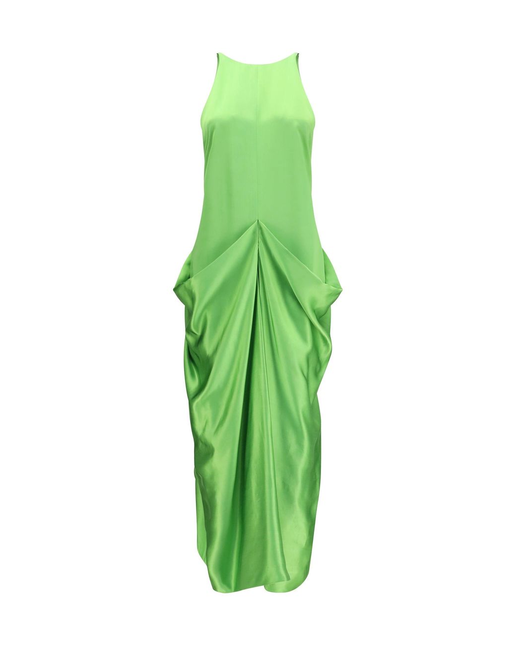 Khaite Green Kent Dress Absinthe
