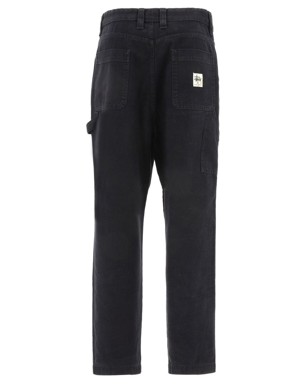 Stussy Blue Canvas Trousers for men