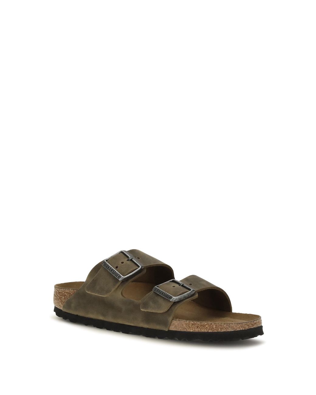Birkenstock Green Arizona Sandals Khaki
