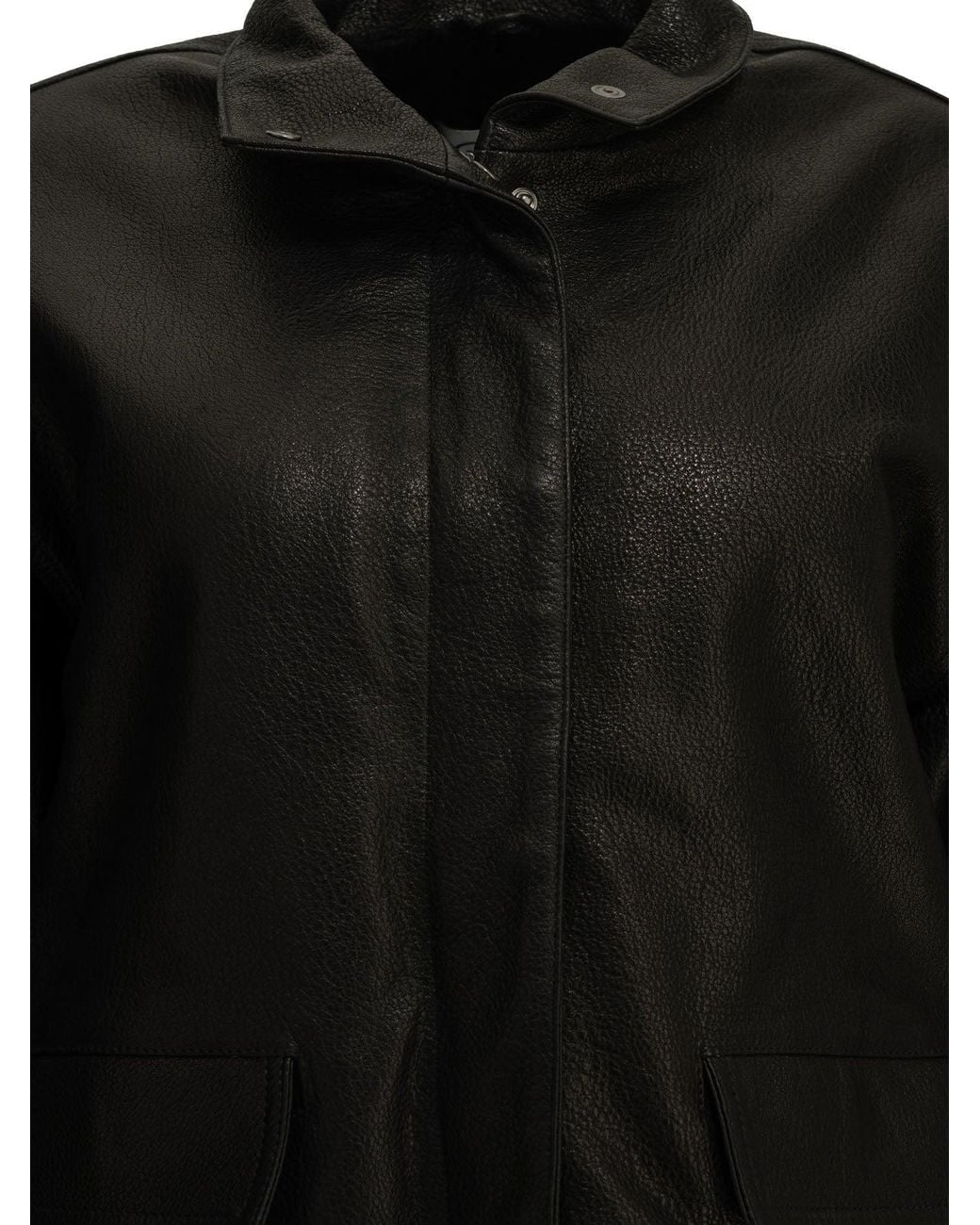 Semler Black Nappa Leather Jacket