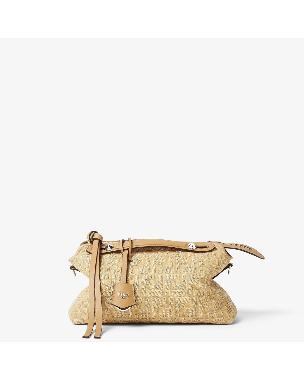 Fendi Natural "By The Way Soft" Crossbody Bag
