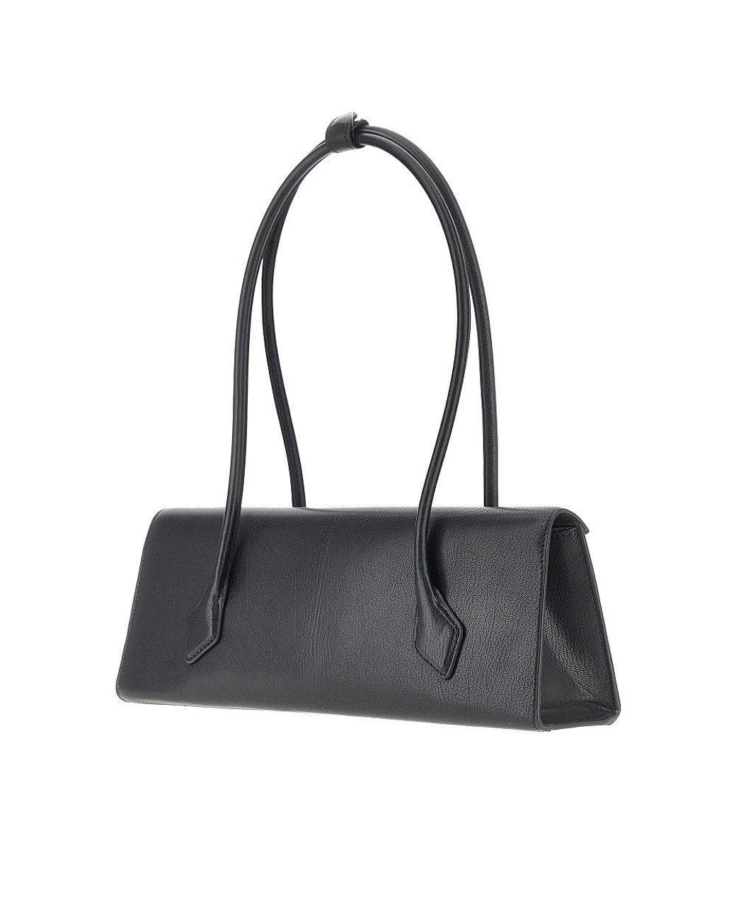 Alaïa Blue Leather Medium 'Le Teckel Flap' Bag