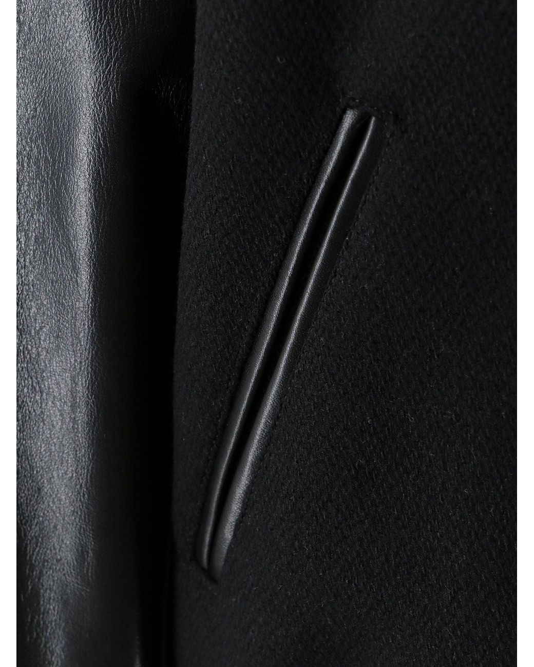 Céline Blue Teddy Virgin Wool Jacket for men