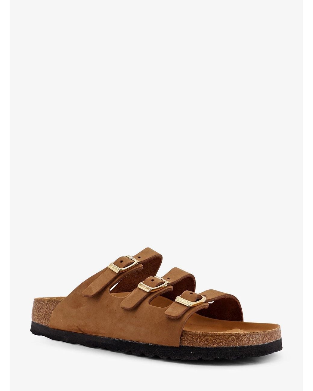 Birkenstock Brown Florida Suede Sandals