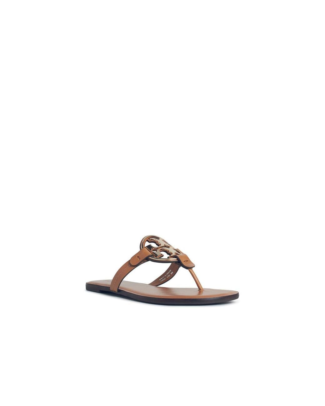 Tory Burch Metallic 'Miller' Sandals With 'Pavé'