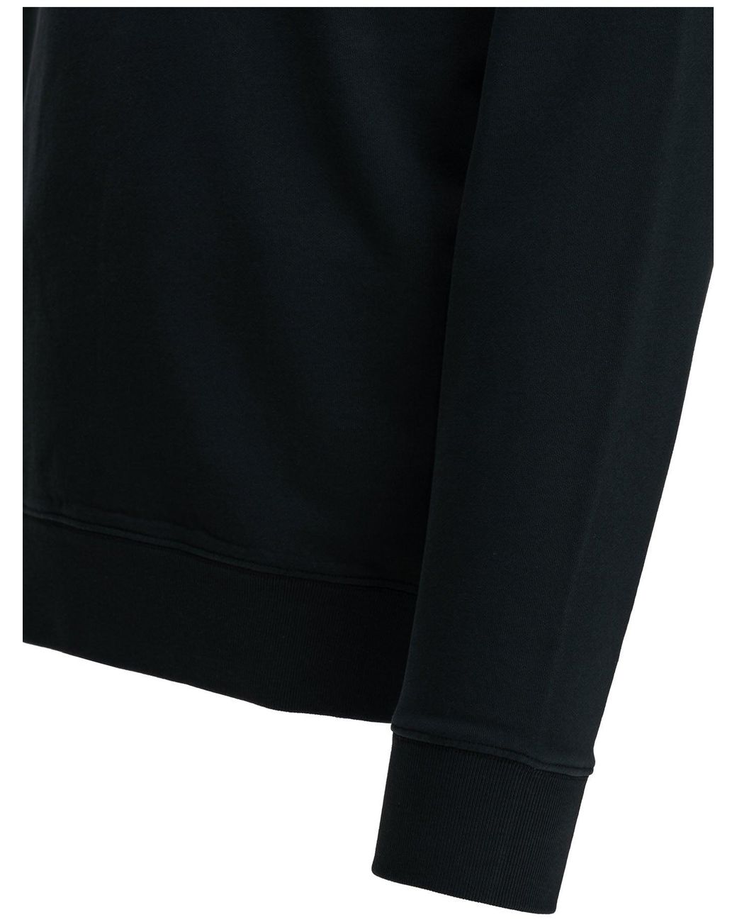 Maison Kitsuné Blue "Fox Head" Crew-Neck Sweatshirt for men