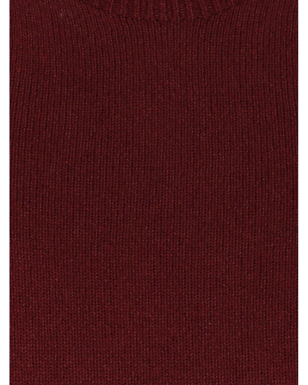 Max Mara Red Smmgeorg Wool And Cashmere Sweater