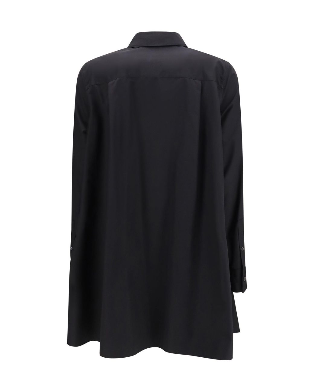 Loewe Black Cotton Shirt Dress