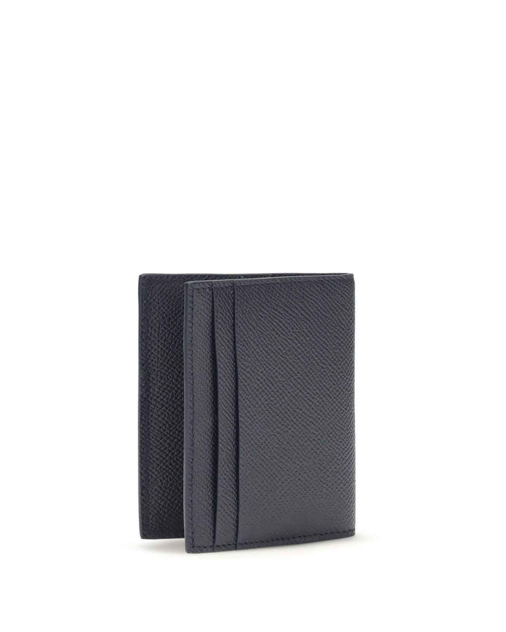 Ferragamo Blue Card Holder Gancini for men