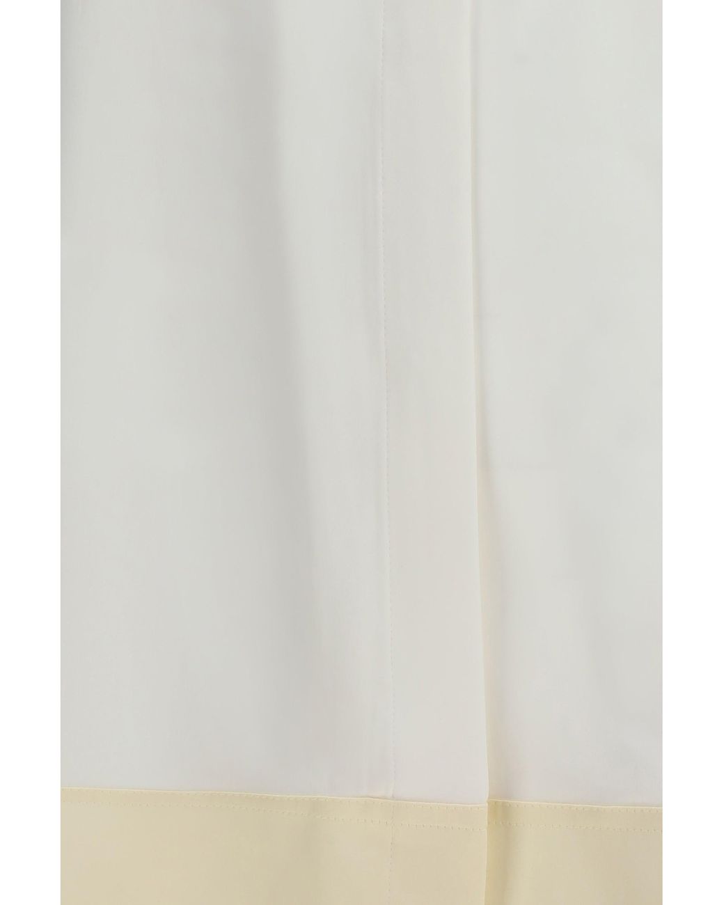 Totême White Tuxedo Shirt Soft Satin Viscose