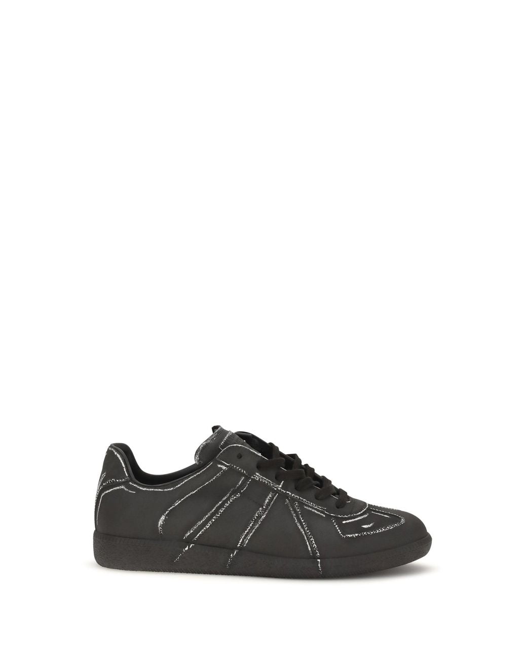 Margiela Black Replica Sneakers for men