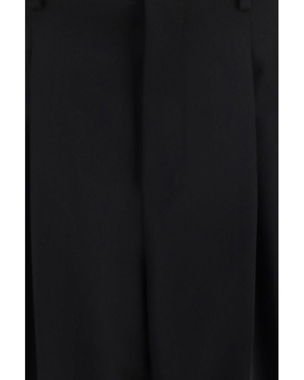 Dolce & Gabbana Black Dolce & Gabbana Wool Gabardine Pants for men