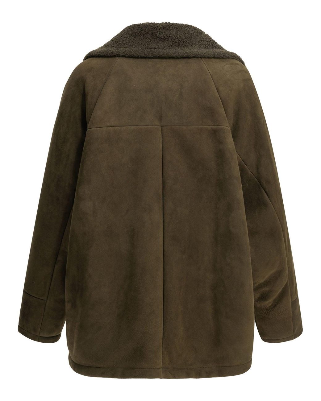 Salvatore Santoro Green Shearling Jacket