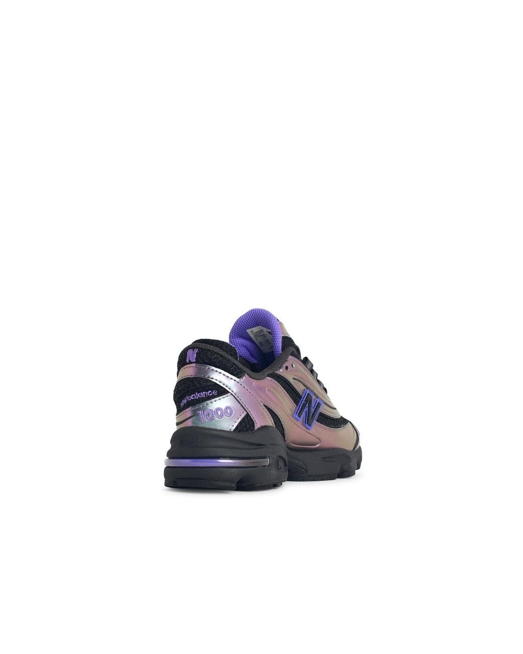 New Balance Blue 1000 Embossed-Logo Sneakers
