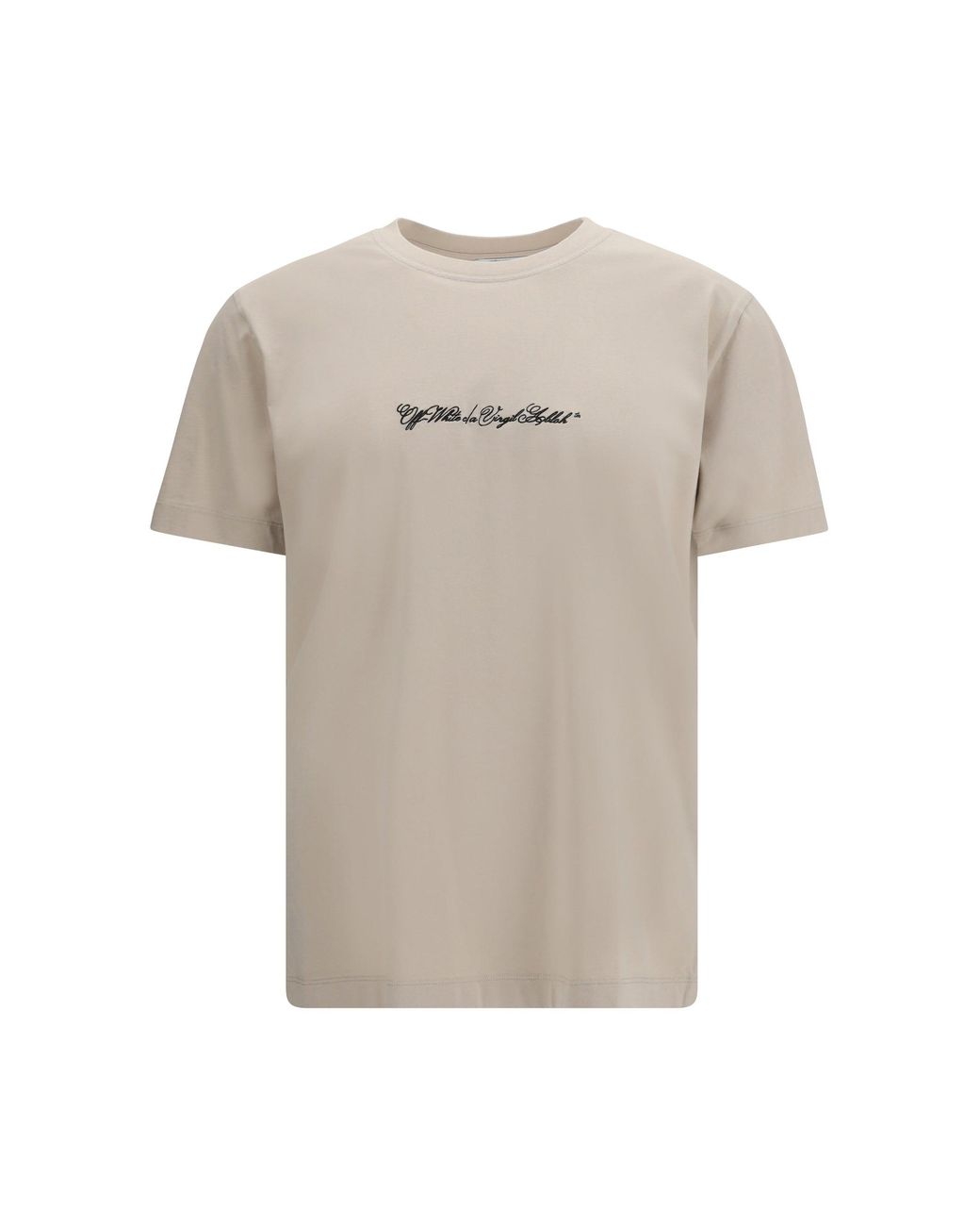 Off-White c/o Virgil Abloh Multicolor Script Arrow T-Shirt for men