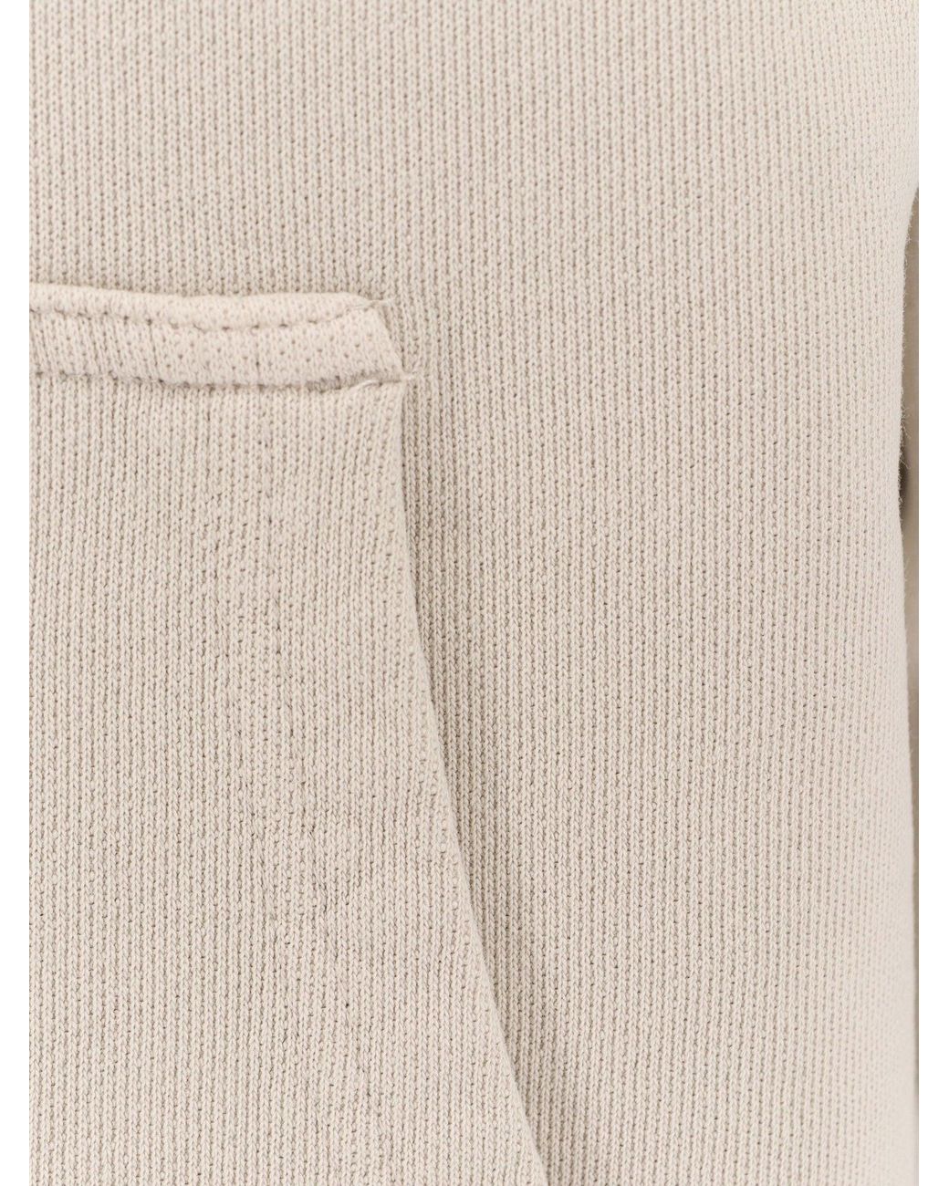 Entire studios White Standard Hood Cotton Sweatshirt