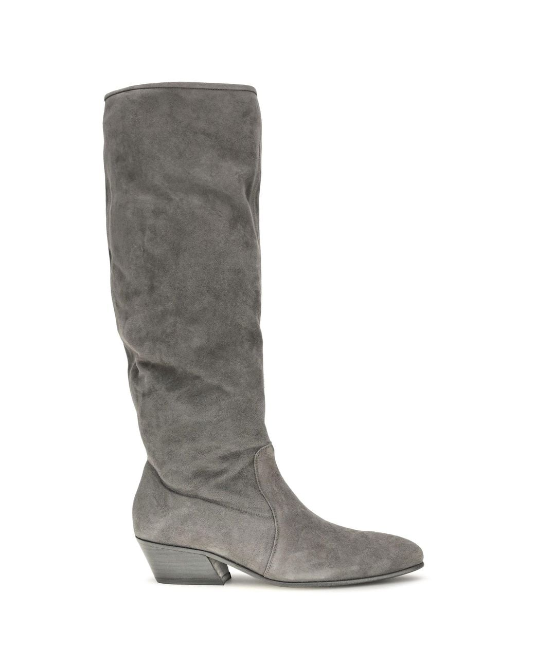 Pedro Garcia Gray High Suede Boots