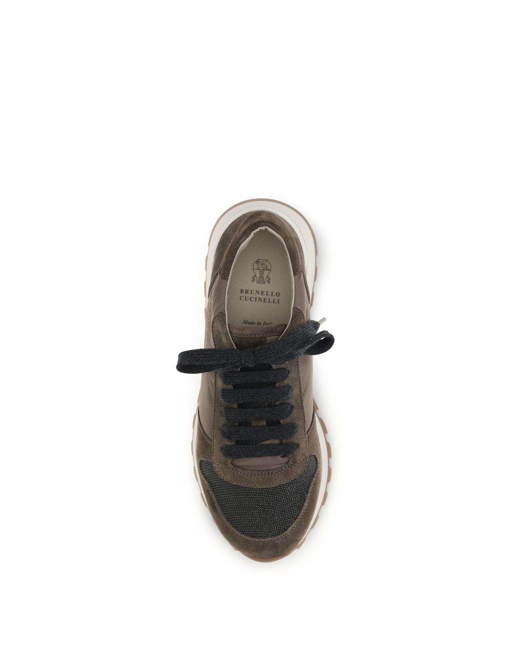 Brunello Cucinelli White Active Sneakers
