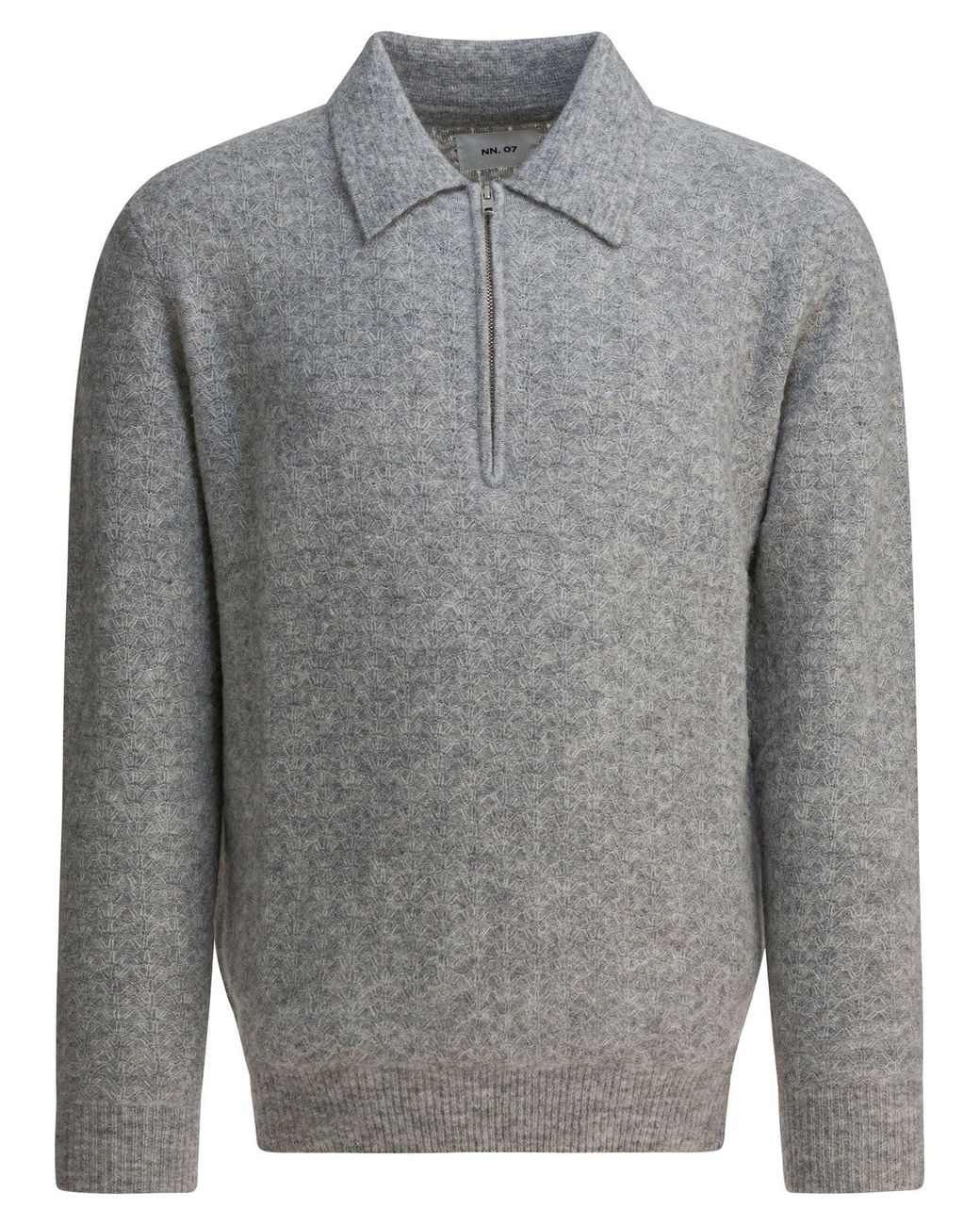 NN07 Black "Thor" Wool Blend Cardigan for men