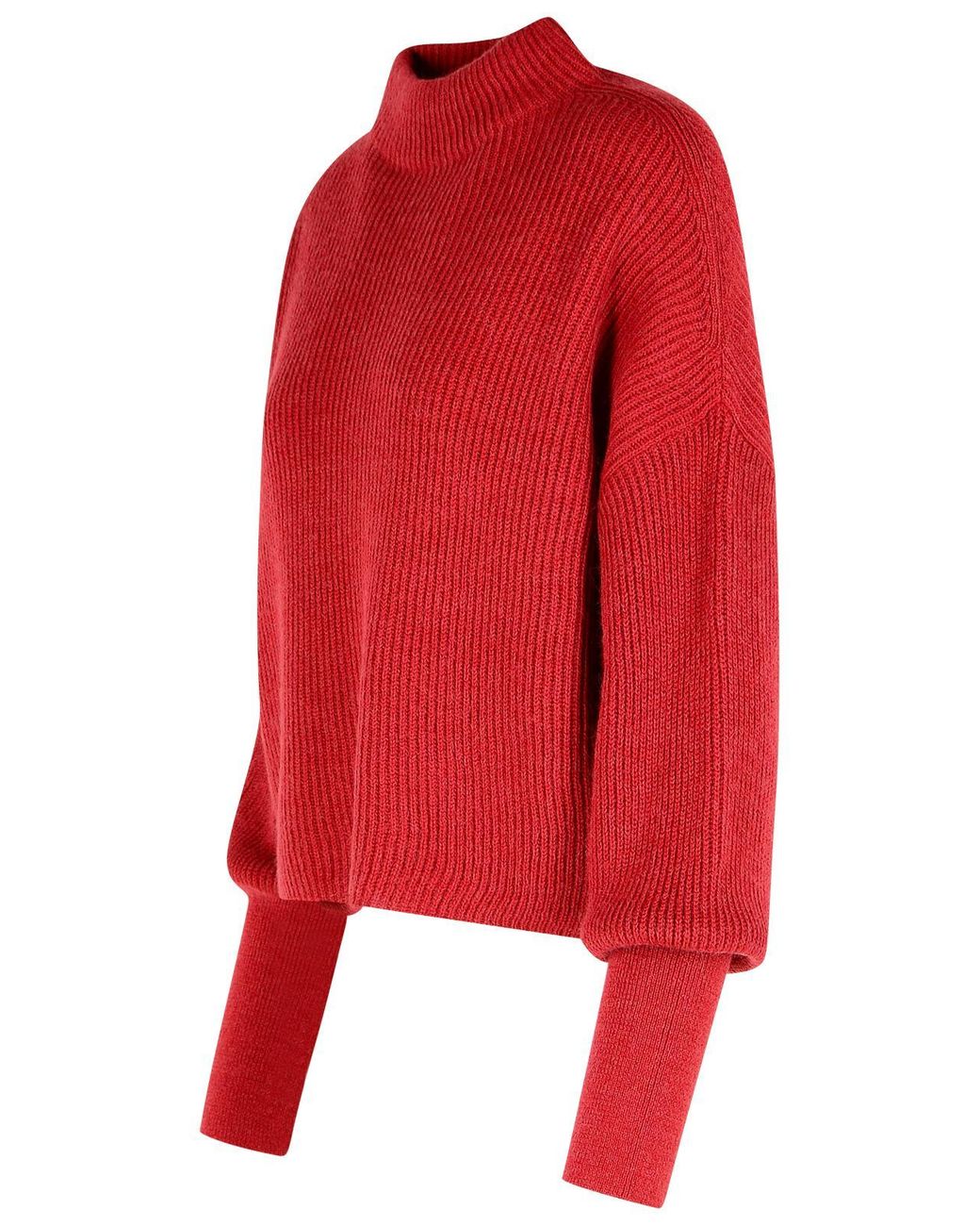 Closed Red Alpaca Blend Sweater Fuchsia