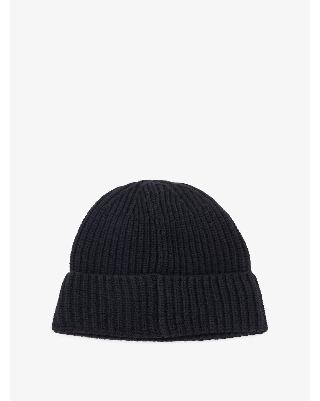 Stone Island Blue Geelong Virgin Wool Hat for men