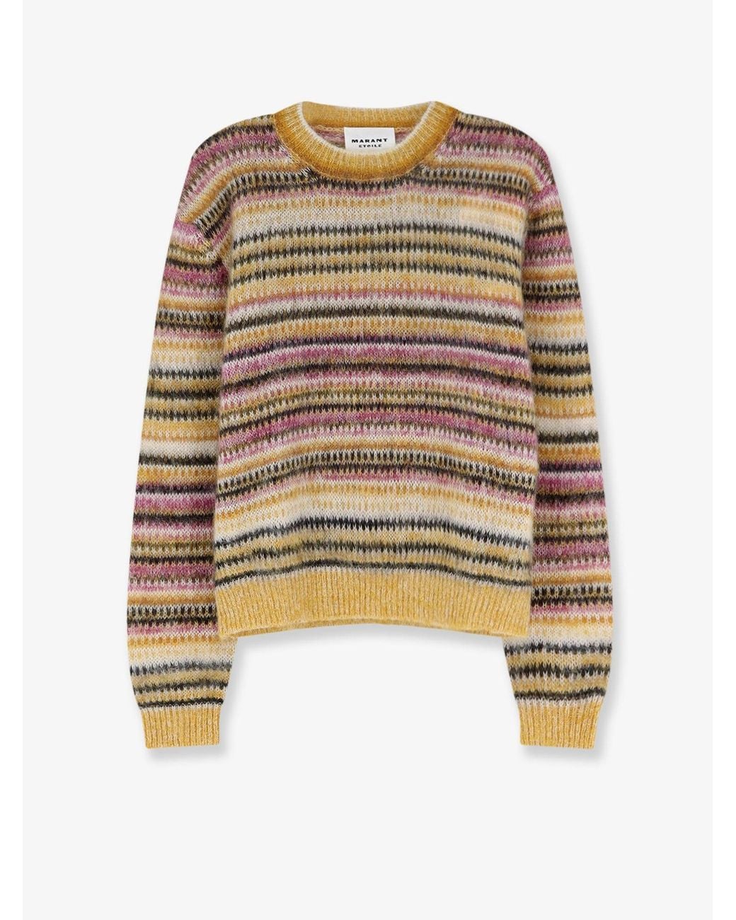 Isabel Marant Multicolor Marant Etoile Mohair Blend Sweater