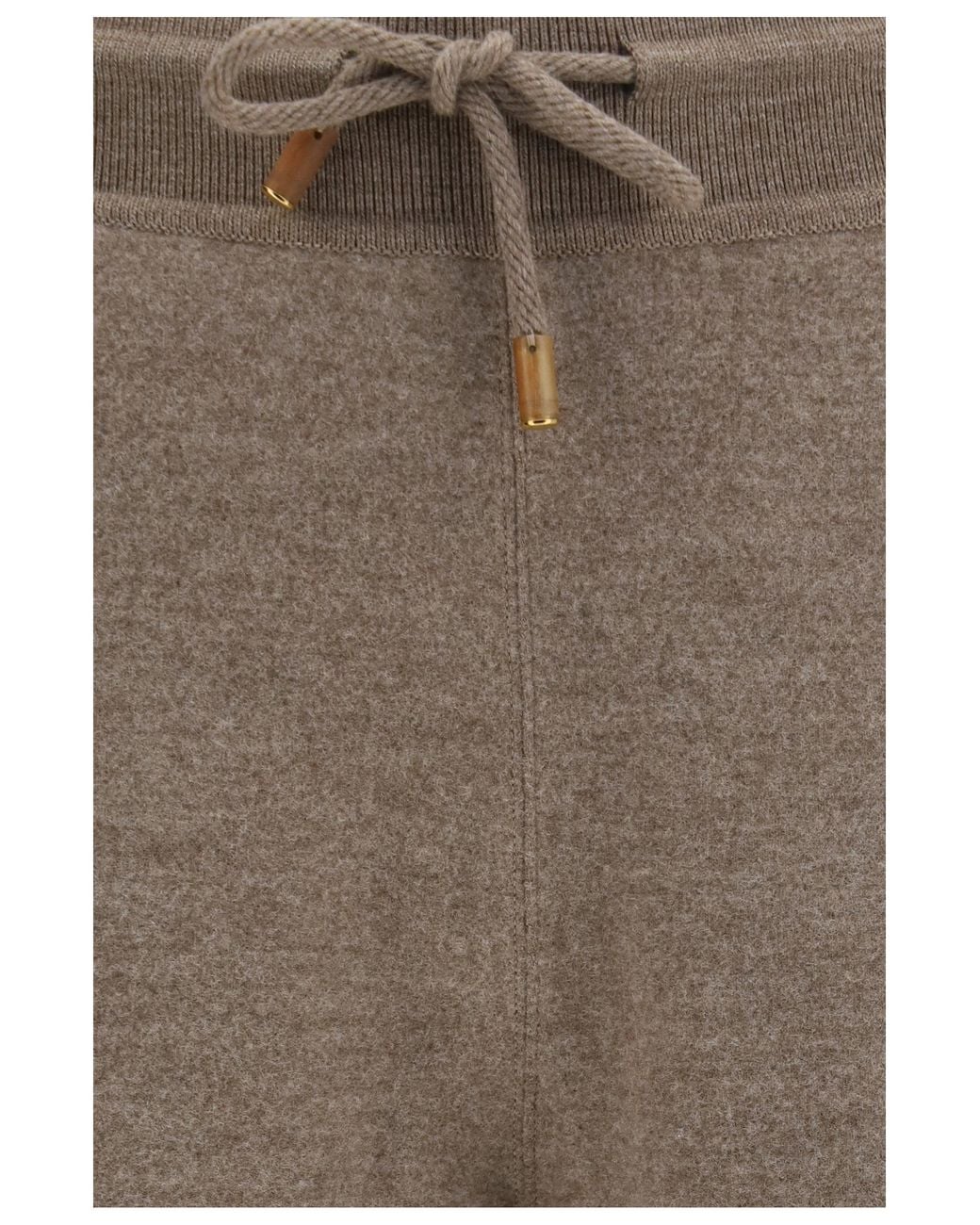 Loro Piana Gray Rassa Wool Drawstring Pants