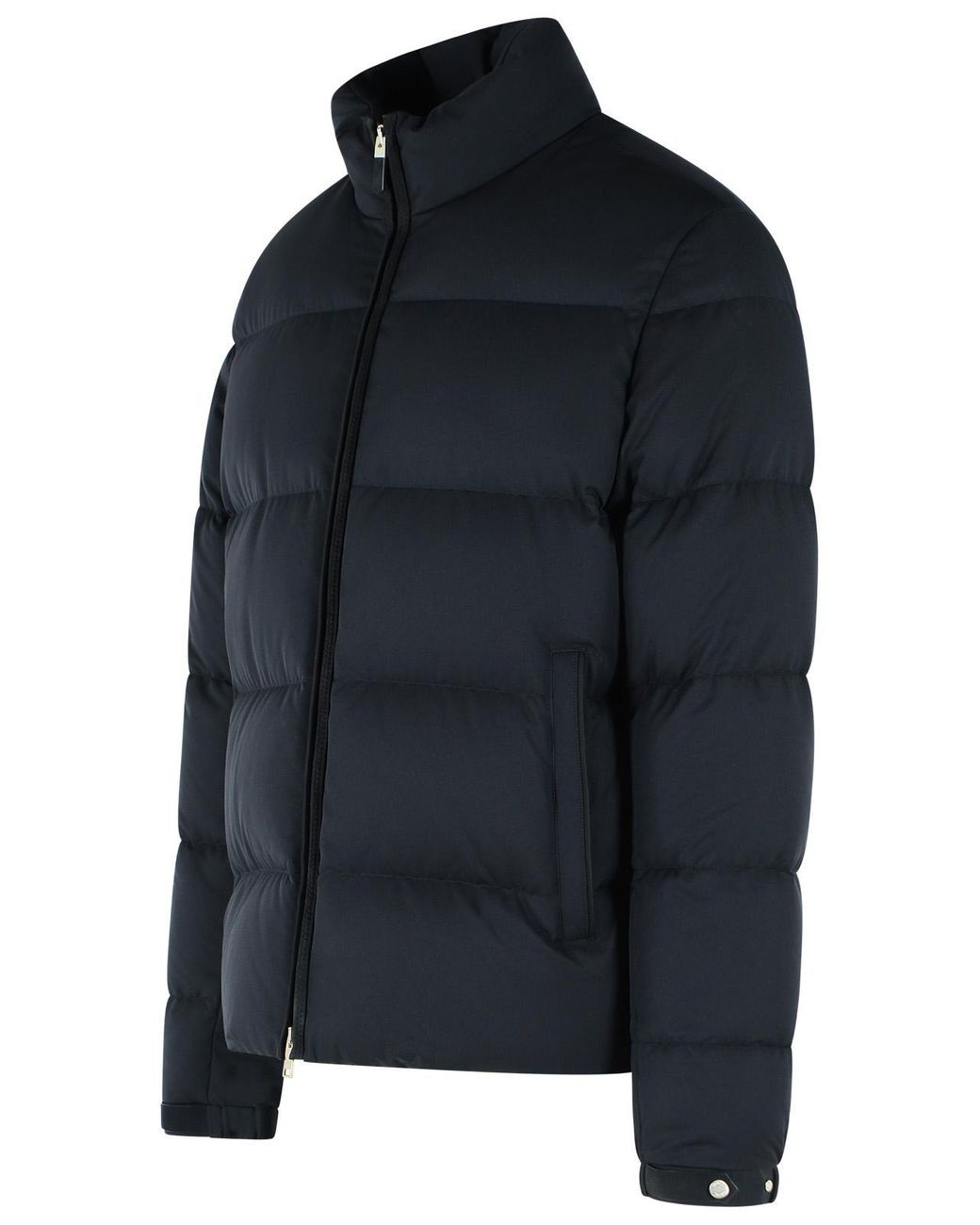 Zegna Black Polyester Jacket for men