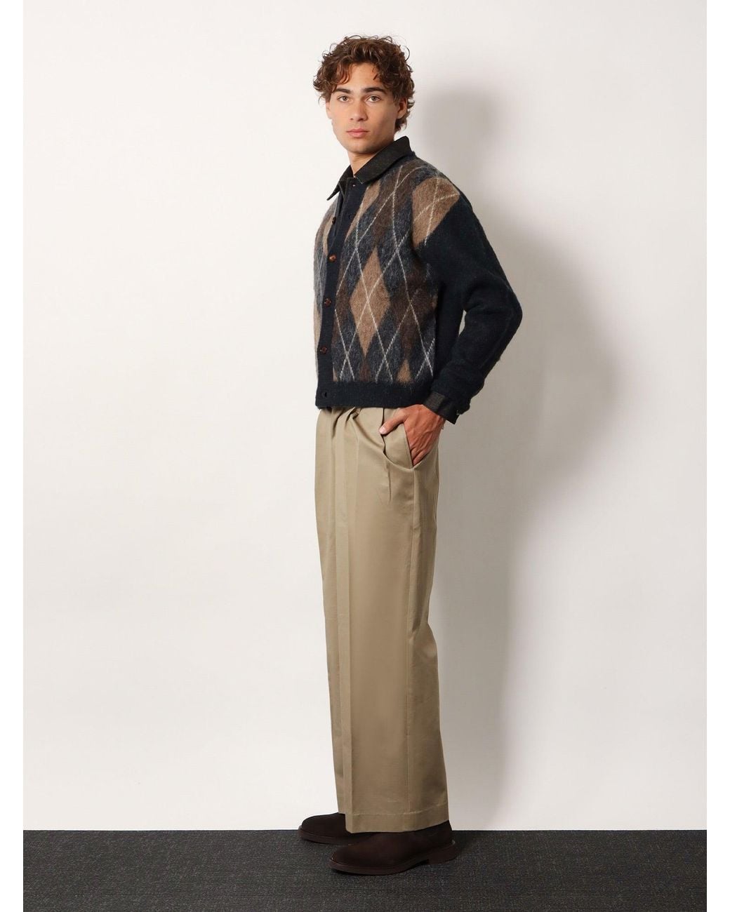 TONYWACK Natural Cotton Trousers