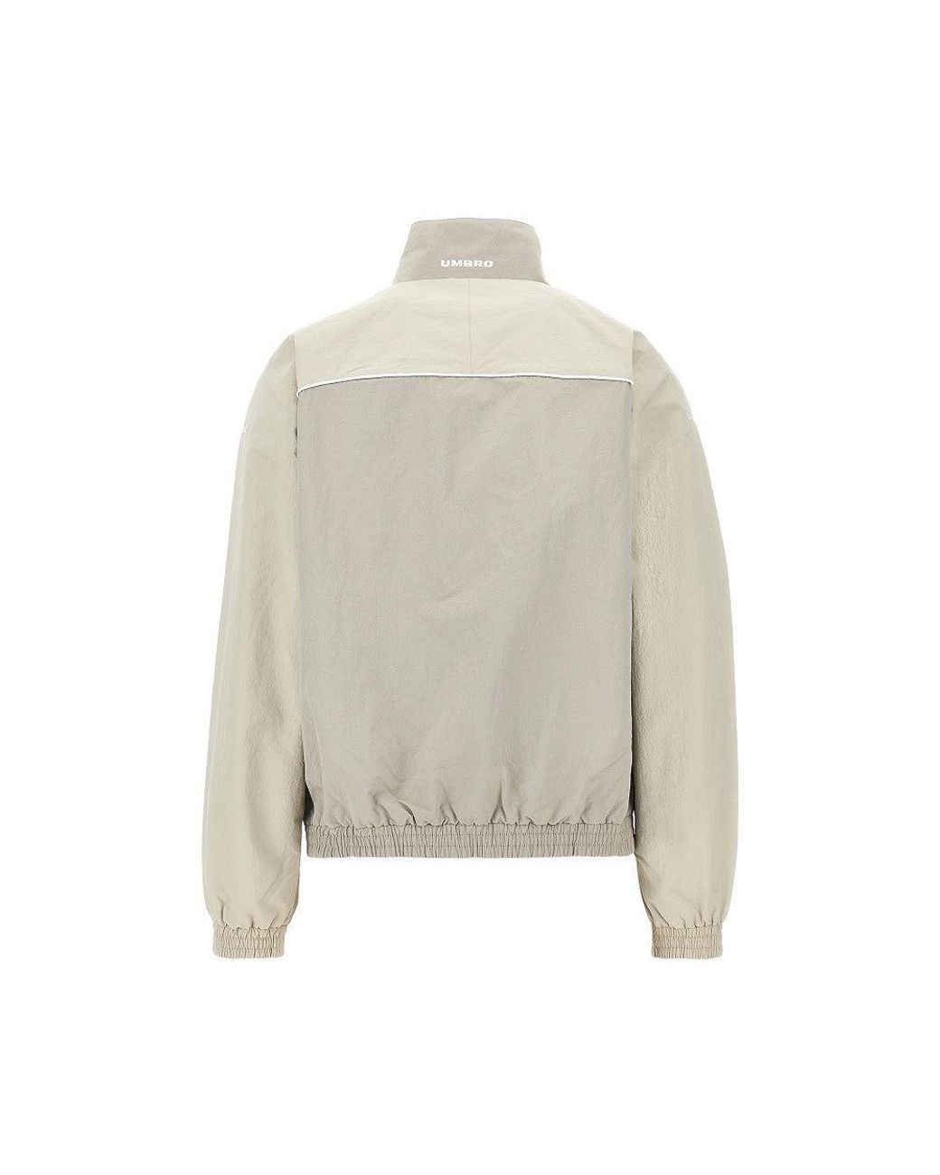Umbro Gray 'Eyes' Technical Fabric Blouson for men
