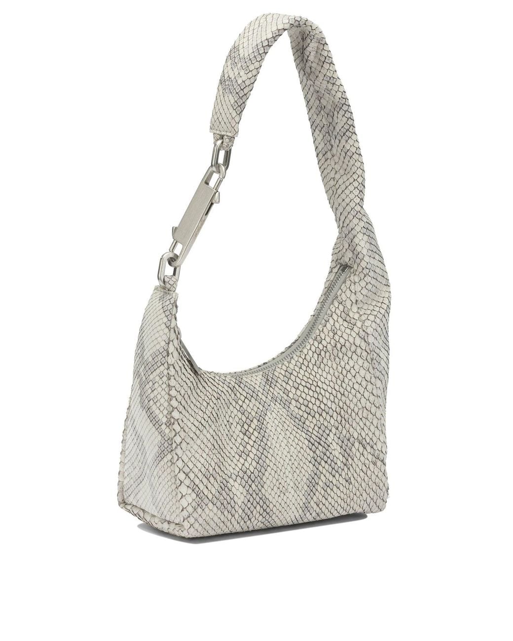 Rick Owens Gray "Disco Gemini" Small Shoulder Bag