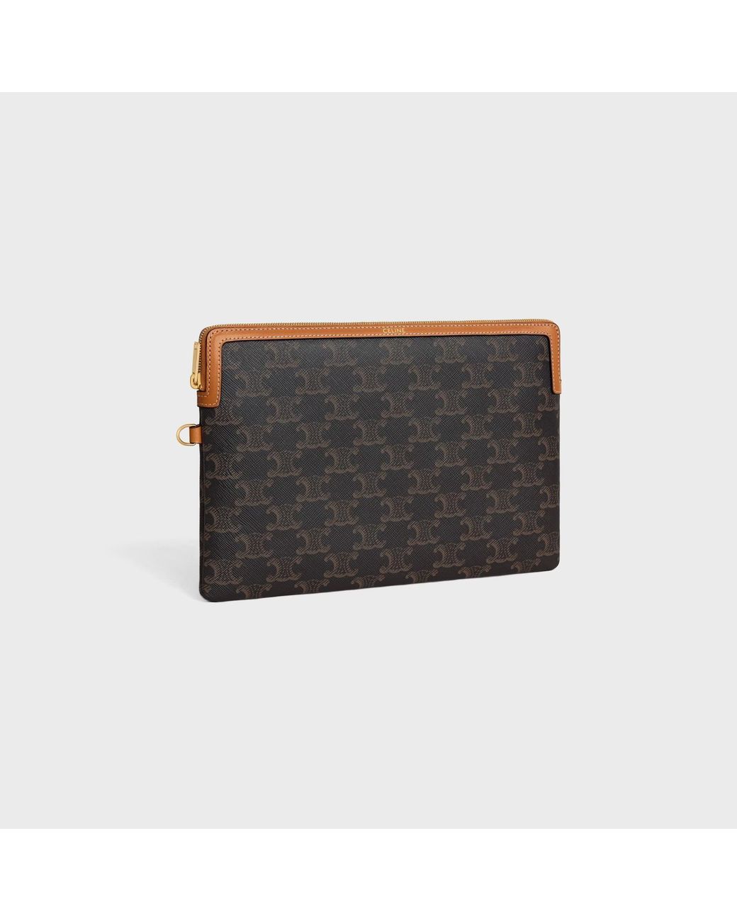 Céline Black Triomphe Pouch