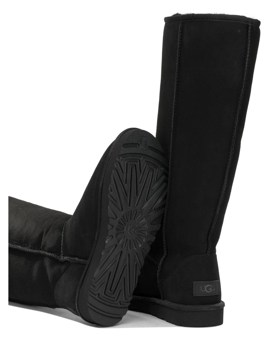 Ugg Black "Classic Ultra Tall" Knee-High Boots