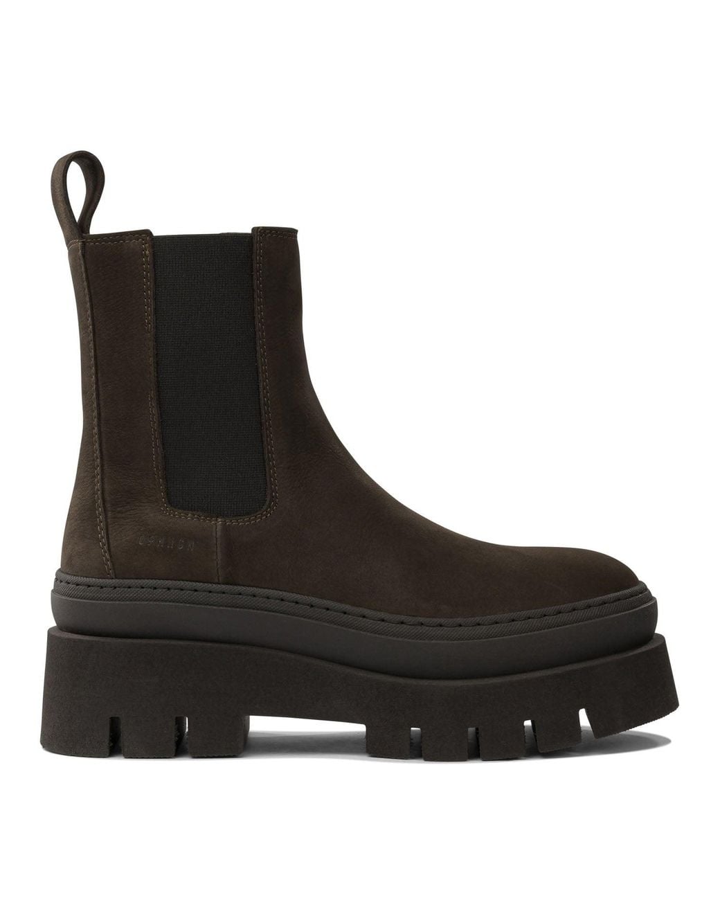 COPENHAGEN Black Leather Ankle Boots