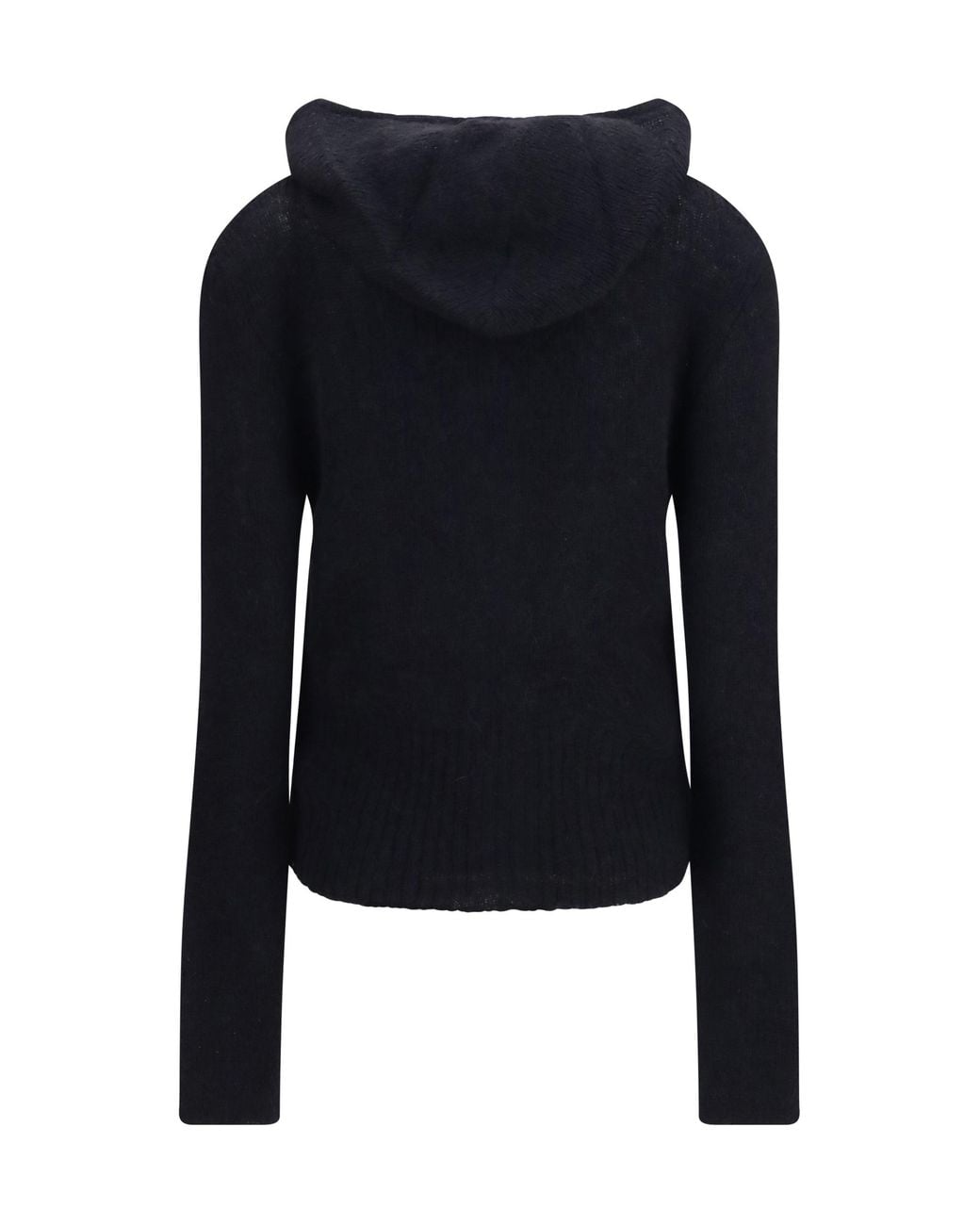 Our Legacy Blue Alpaca-Blend Zip-Up Hoodie