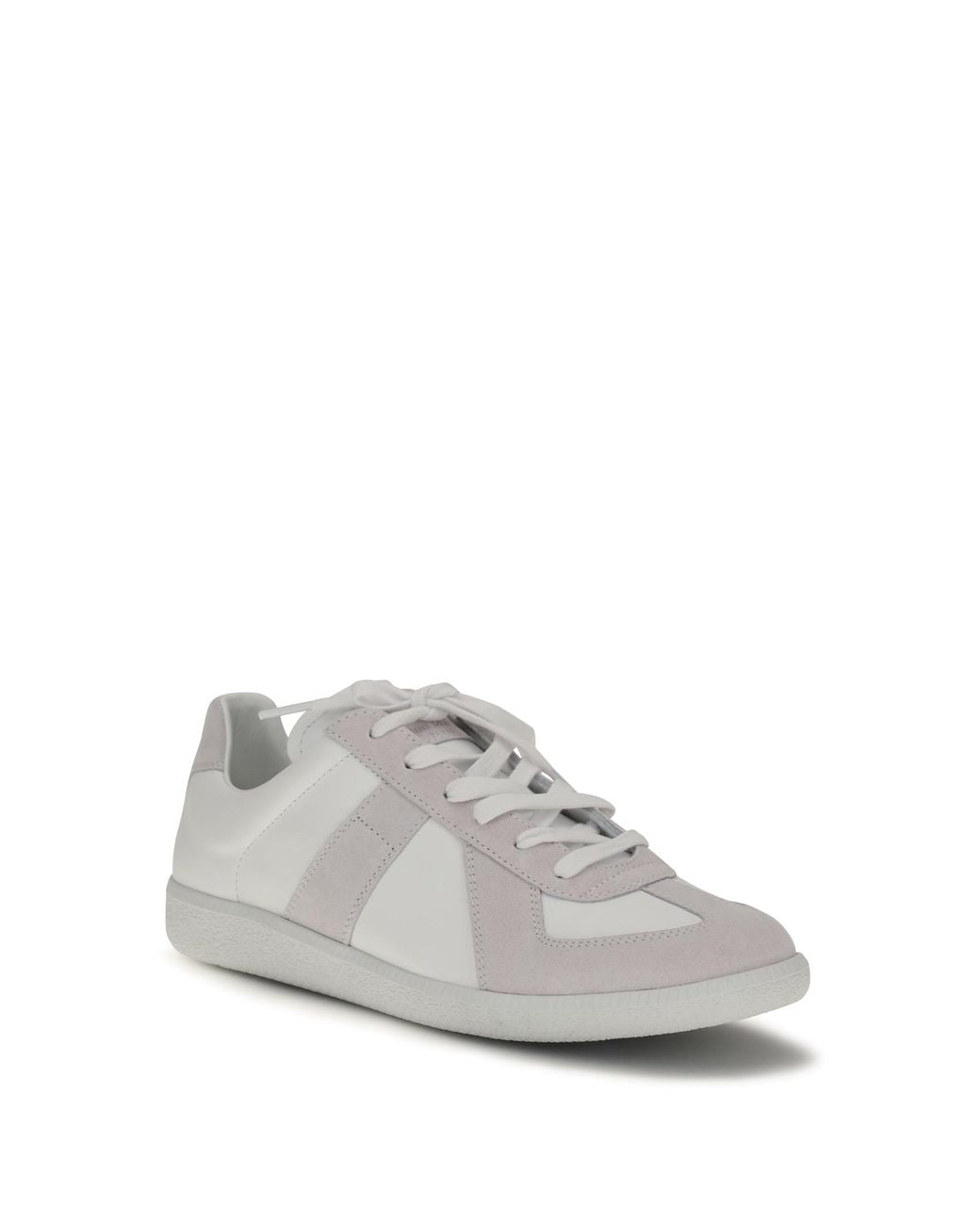 Margiela White Leather Sneakers for men