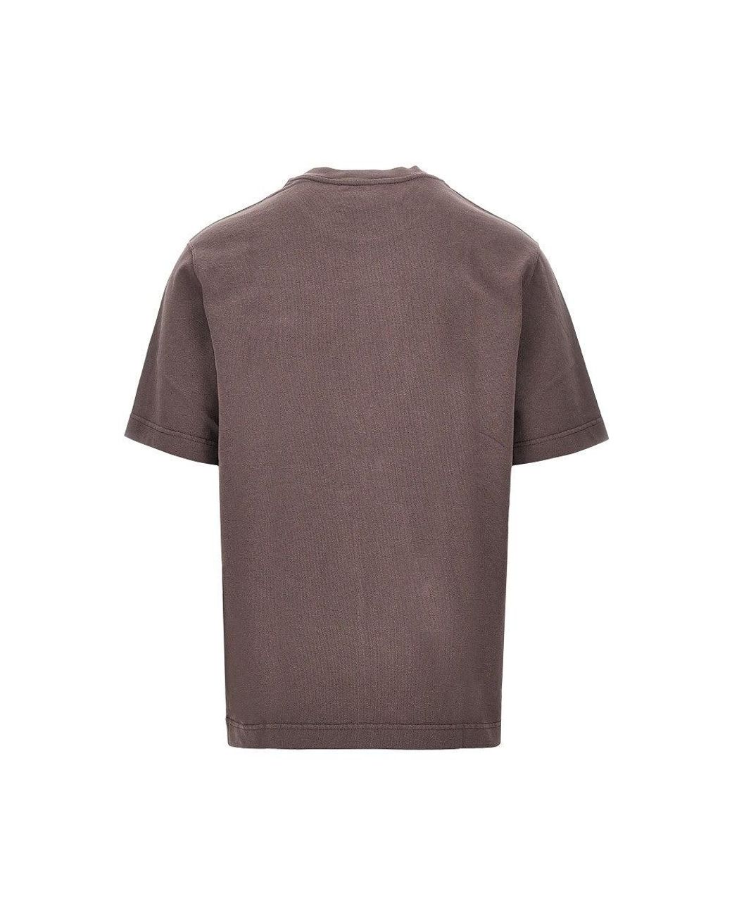 Jacquemus Brown 'Gros Grain' T-Shirt for men