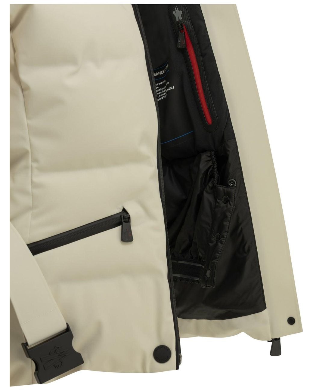 Moncler Natural "Tolima" Ski Jacket