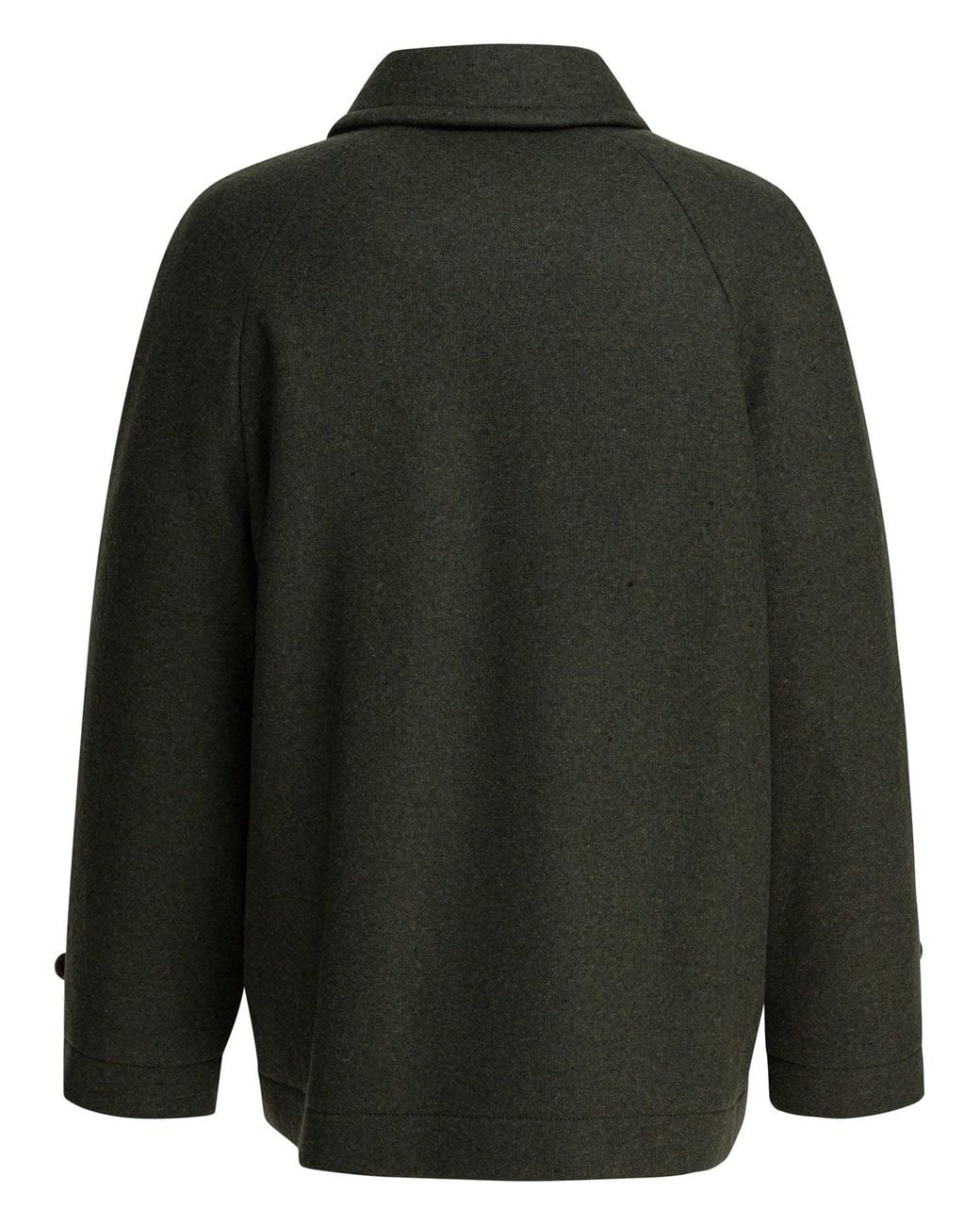 Circolo 1901 Black Wool Double-Breasted Coat