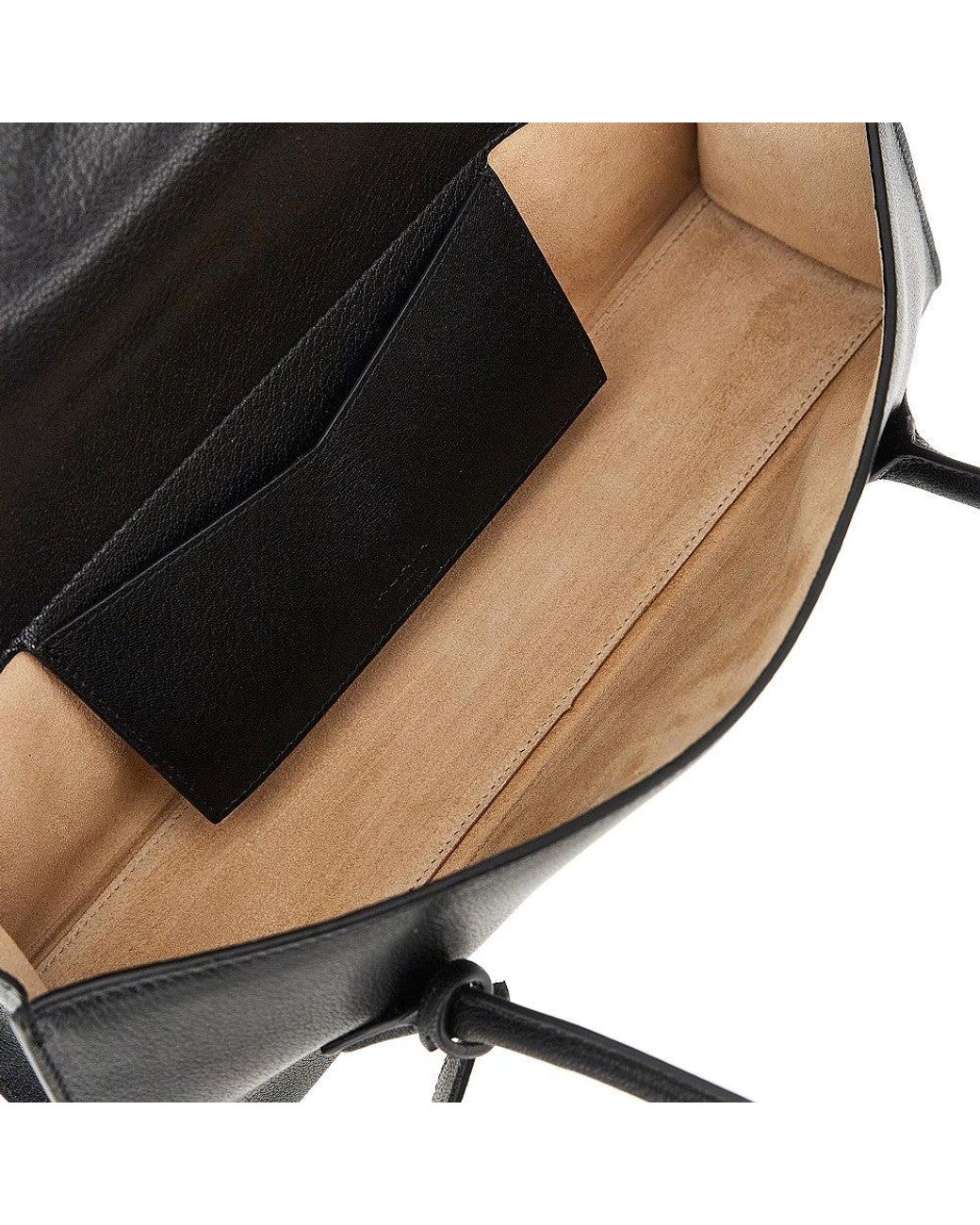 Alaïa Blue Leather Medium 'Le Teckel Flap' Bag