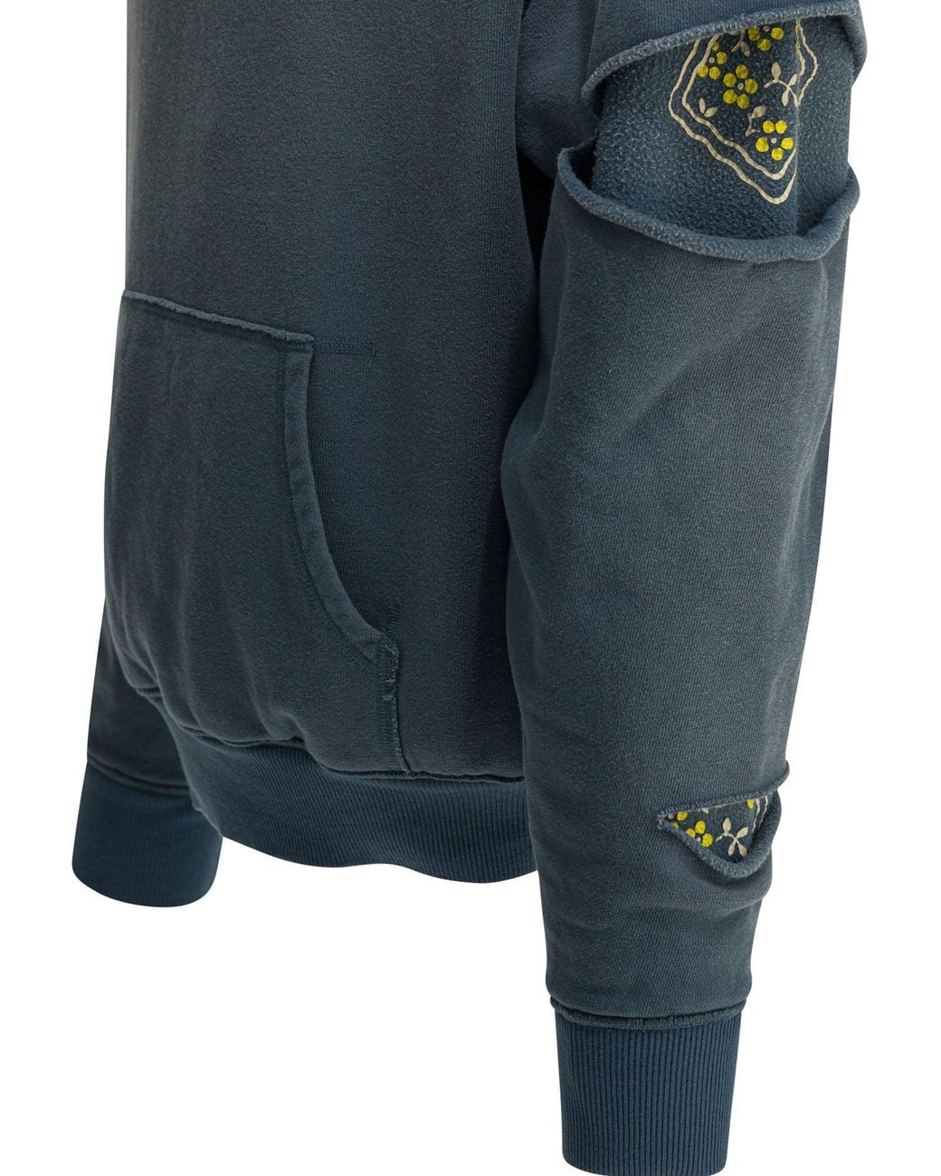 Kapital Blue Peckish Rainbowy Sweatshirt for men
