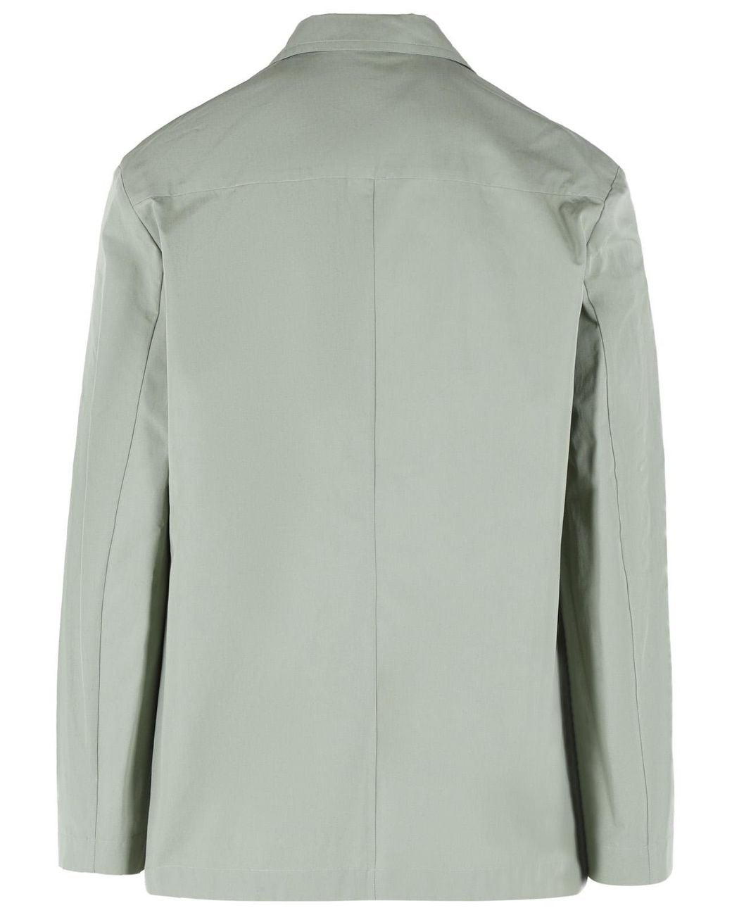 Dries Van Noten Green 'Caplans' Cotton Blazer for men