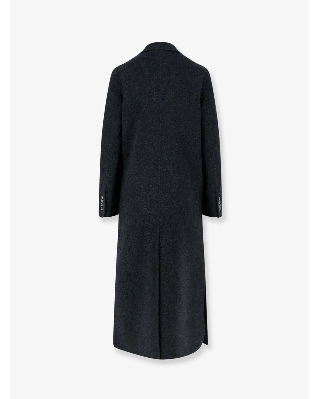 Hevò Black Lamiedolimpia Wool Coat