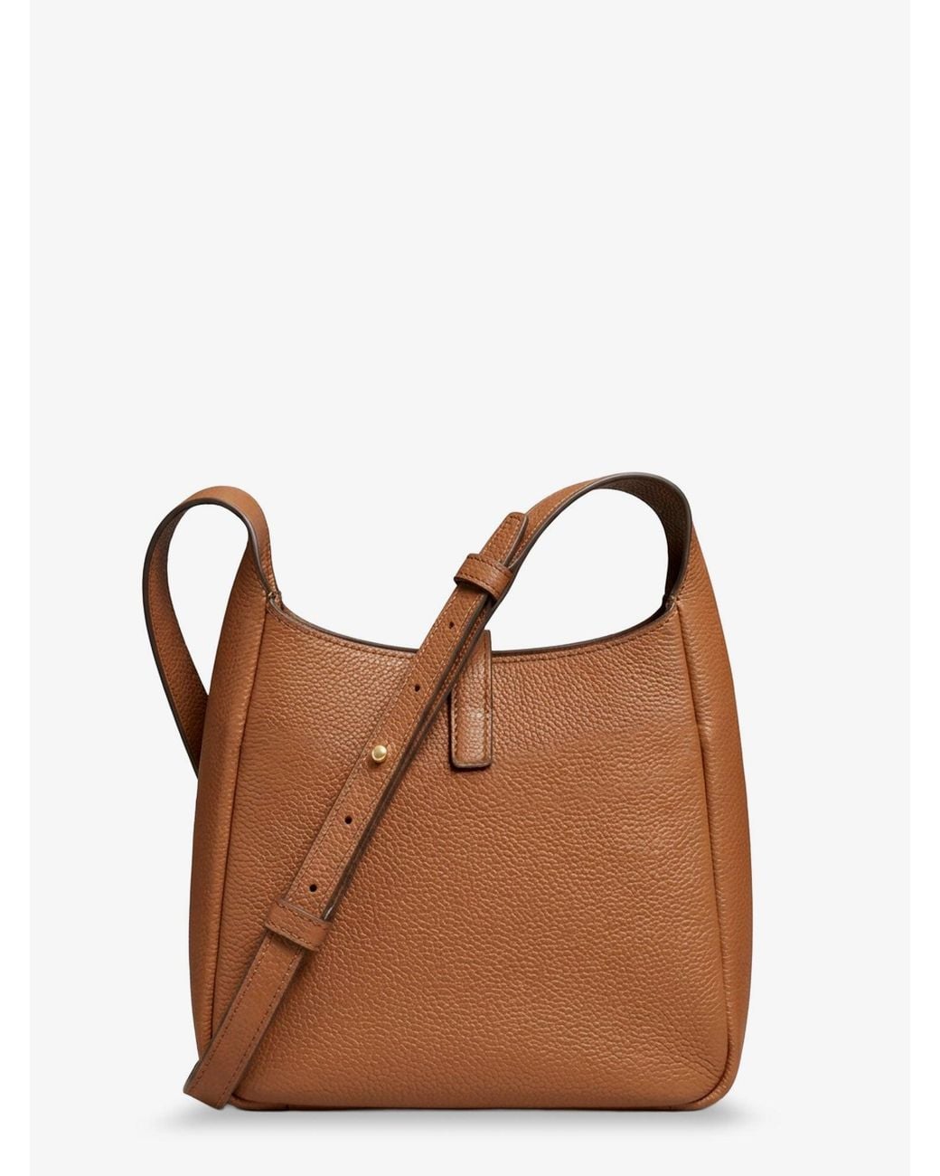 Tory Burch Brown Miller Swing Shoulder Bag Leather