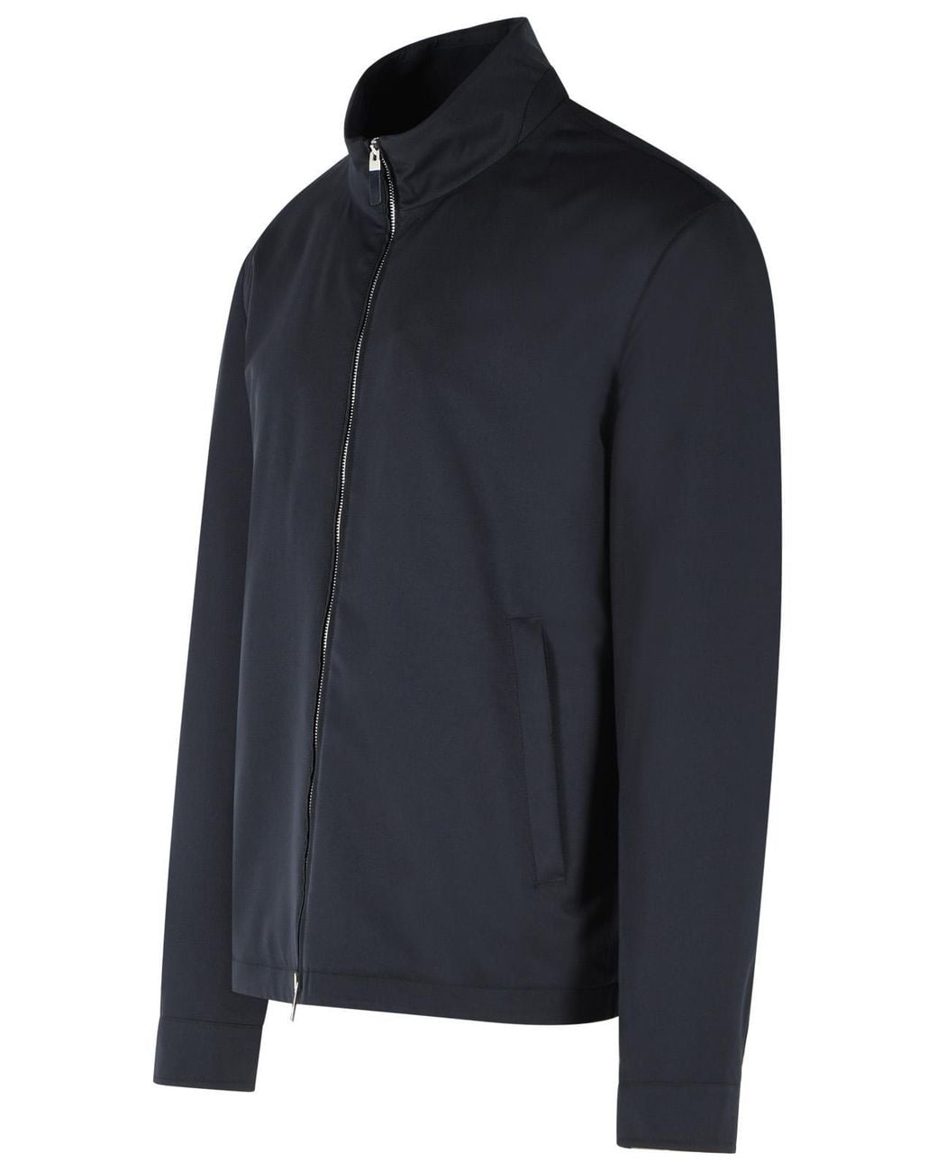 Zegna Blue 'Motorin' Dark Jacket for men